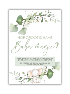 Marinda Babatee Speletjie - Hoe groot is haar Baba Magie