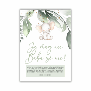 Marinda Babatee Speletjie - Jy mag nie Baba sê nie