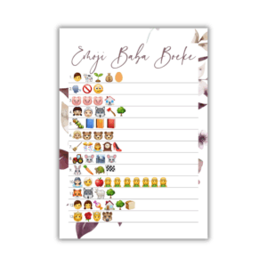 Marizaan Babatee Speletjie - Emoji Baba Boeke