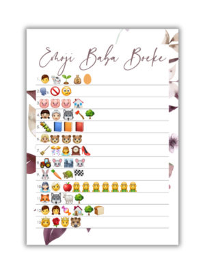 Marizaan Babatee Speletjie - Emoji Baba Boeke