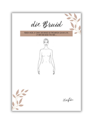 Marli Kombuistee Speletjie - Die Bruid