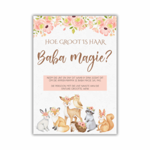 Nicky Babatee - Speletjie - Hoe groot is haar Baba Magie