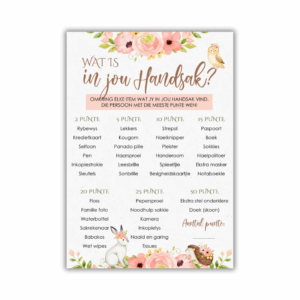 Nicky Babatee - Speletjie - Wat is in jou handsak