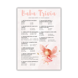 Nicole Babatee Speletjie - Baba Trivia