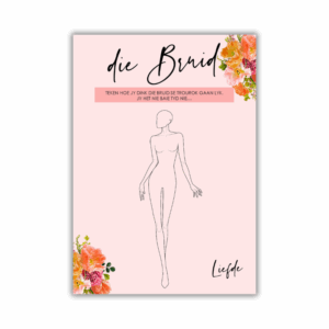 Renet Kombuistee Speletjie - Die Bruid
