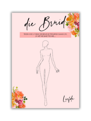 Renet Kombuistee Speletjie - Die Bruid