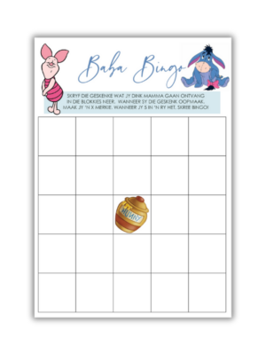 Vicky Babatee Speletjie - Baba Bingo