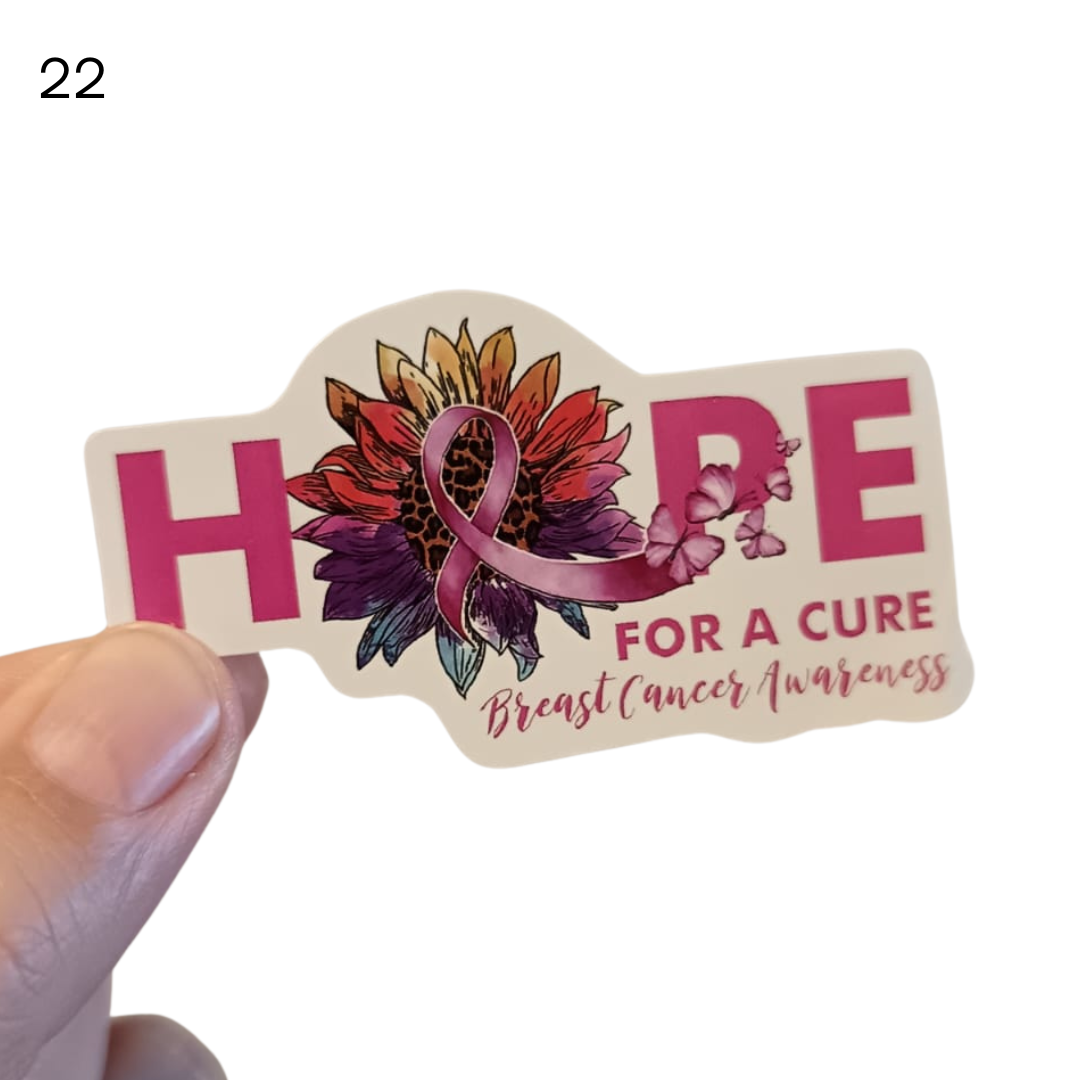 Breast Cancer Awareness Stickers - Image 23