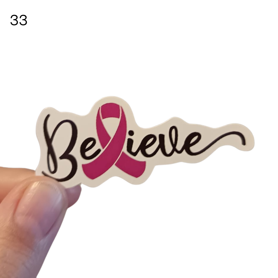 Breast Cancer Awareness Stickers - Image 34