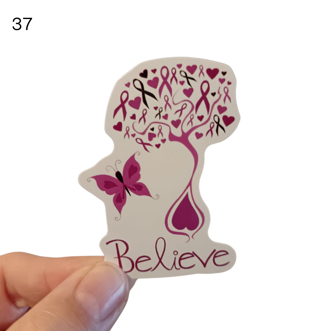 Breast Cancer Awareness Stickers - Image 38