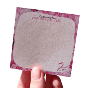 God is within her - Tear-Off Notepad