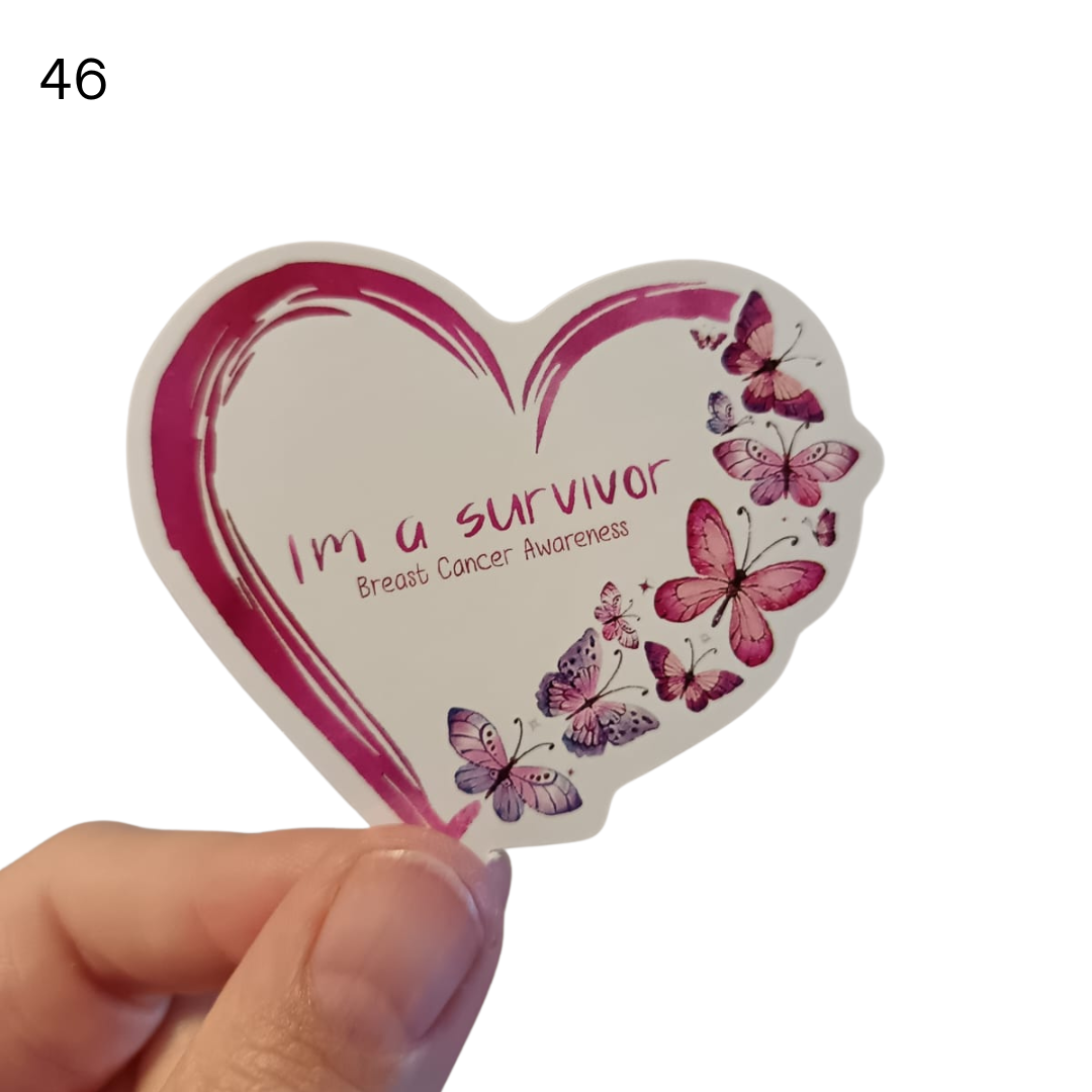 Breast Cancer Awareness Stickers - Image 47