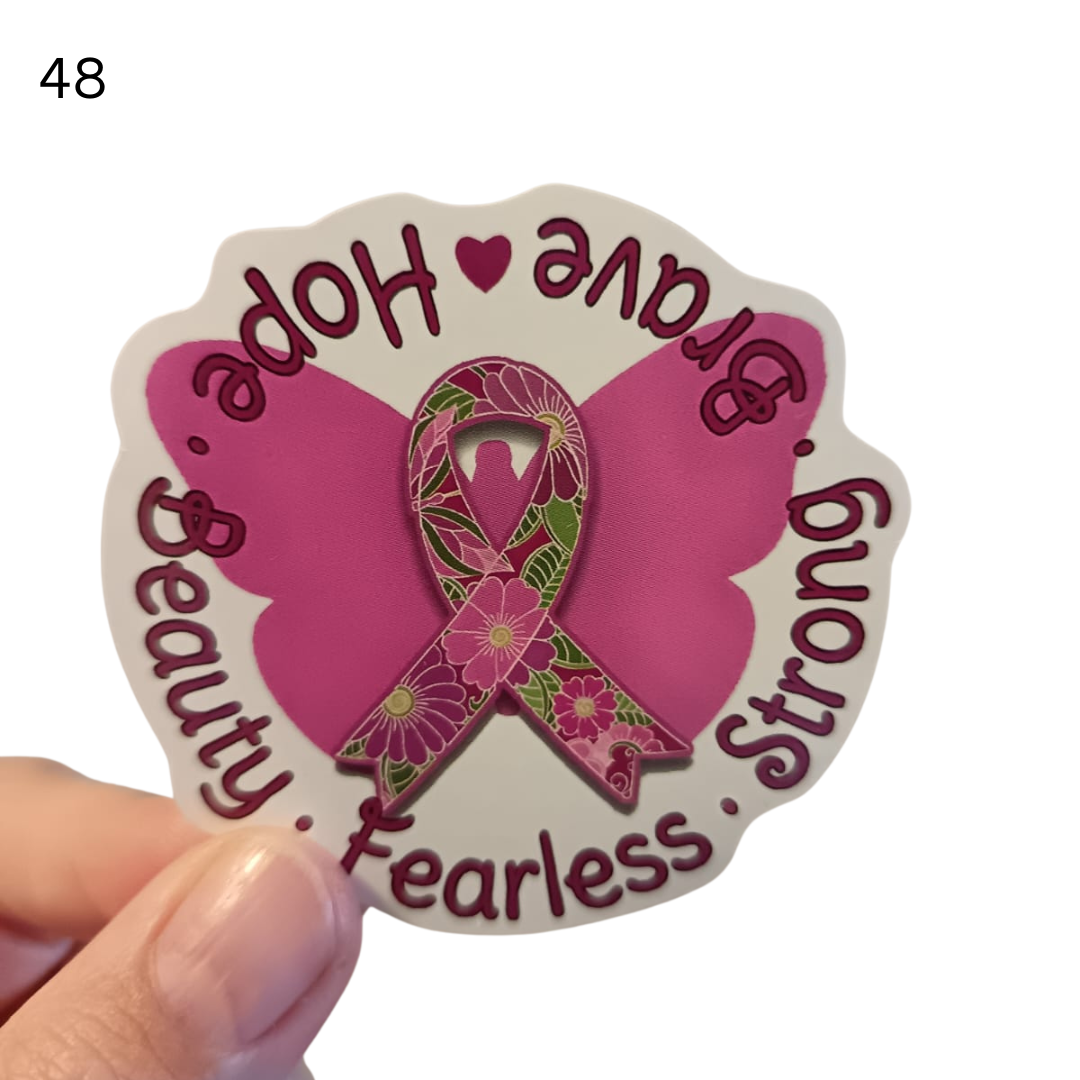 Breast Cancer Awareness Stickers - Image 49