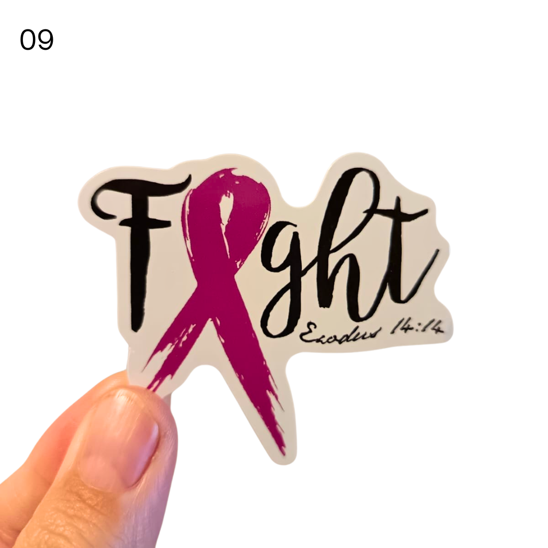 Breast Cancer Awareness Stickers - Image 10