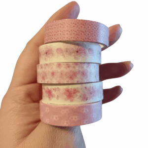 Peach Pink Washi Tape Set