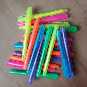 Neon Highlighter Pen - Assorted Colours