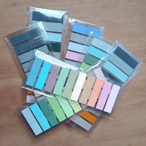 Sticky Page Flags – 10-Colour Strip